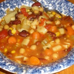 Uncle Bill's Vegetarian Minestrone Soup