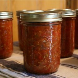 Zucchini Salsa, Canned