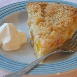 Peaches & Cream Pie