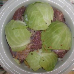 Crock Pot Corned Beef and Cabbage