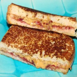 Fried Peanut Butter and Jelly Sandwich