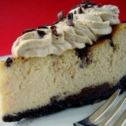 Baileys Irish Cream Chocolate Chip Cheesecake