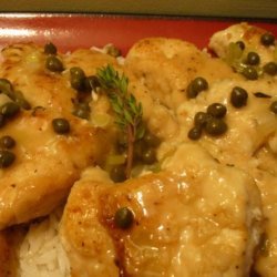 Chicken in White Wine Sauce