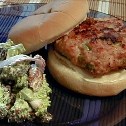 Scallion Sesame Turkey Burger