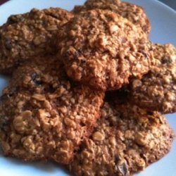 Healthy Honey Oatmeal Cookies