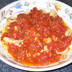 Penne with Tomato Herb Cream Sauce