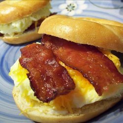 Breakfast Bagel Sandwiches (Oamc)