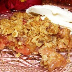 Rhubarb Crunch