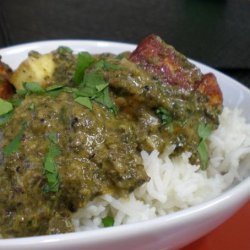 Palak Paneer (Indian Fresh Spinach With Paneer Cheese)