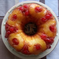 Pineapple Upside Down Bundt Cake