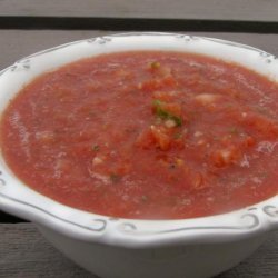 Homemade Salsa using canned tomatoes!