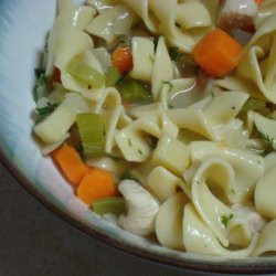 30 Minute Chicken Noodle Soup (From Foodtv, Rachael Ray)