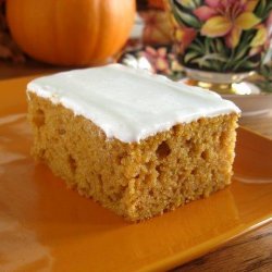 Pumpkin Bars