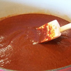 Red Chili Sauce  (To Be Used With Traditional Tamales)