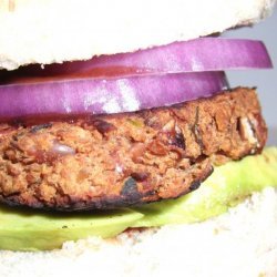 Jalapeno-Red Bean-BBQ Burgers