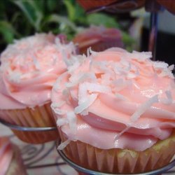 Coconut Cupcakes With White Chocolate Cream Cheese Frosting