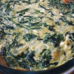 Spinach Ricotta Pie with a Hint of Feta