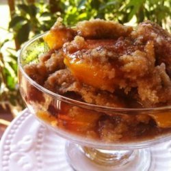 Fresh Peach Crumble