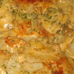 Microwave Scalloped Potatoes