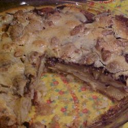 Deep Dish Apple Pie With Its Own Crust