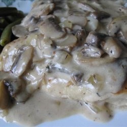 Smothered Chicken with Creamy Mushroom Gravy