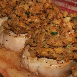 Kelly's Apple Pork Chops With Stuffing