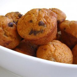 Lite or Light Pumpkin Chocolate Chip Muffins