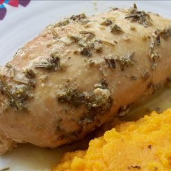 Crock Pot Garlic-Rosemary Chicken Breast