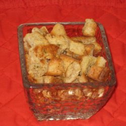 Kittencal's Garlic Croutons