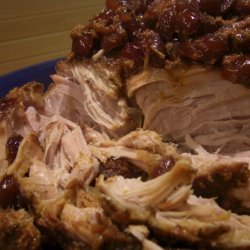 Dijon Pork Roast With Cranberries (Crock Pot)