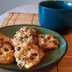 Vegan Chocolate Chip Oatmeal Nut Cookies