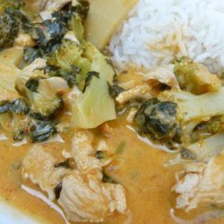 Chicken and Broccoli Thai Curry