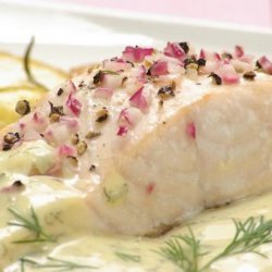 Rockin' Salmon With Creamy Herb Sauce