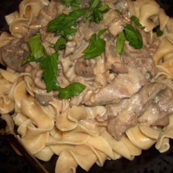 Beef Stroganov (Stroganoff)