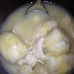 Caroline's Quick Chicken and Dumplings