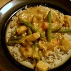 Creamy Peanut Chicken