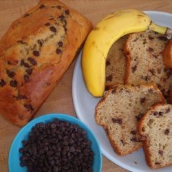 Chocolaty Peanut Butter Banana Bread