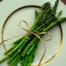 Fried Garlic Asparagus