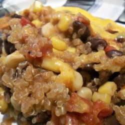 Southwestern Quinoa Vegetable Casserole