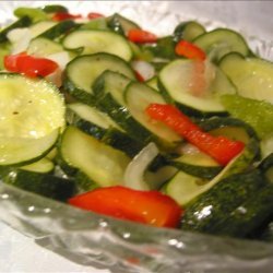 Crisp Cucumber Freezer Pickles