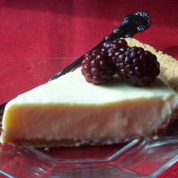 Lemon Cream Cheese Pie with Berries