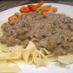 Easy Beef Stroganoff - Ground Beef Version