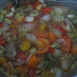 Crock Pot Beef Vegetable Soup