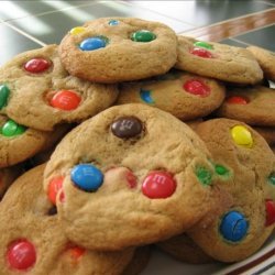 M & M   Cookies