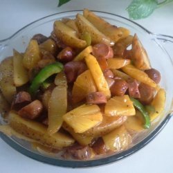 Bratwurst-Potato Skillet Dinner