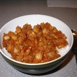 Spicy Crock Pot Chickpeas