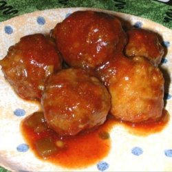 Sweet and Sour Jelly Meatballs AKA Jelly Meatballs