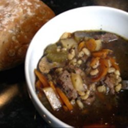 beef barley stew/soup