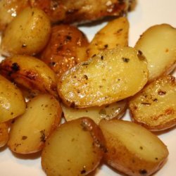 Greek-Style Oven-Roasted Lemon-Butter Parmesan Potatoes