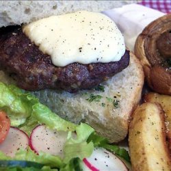 My Most Coveted Secret: Herb-Garlic Butter Hamburgers on a Grill